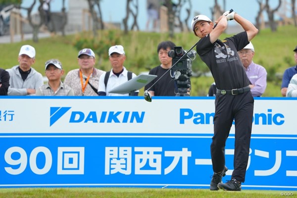 2025年 関西オープンゴルフ選手権競技 2日目 鈴木海斗 ツアー初優勝を目指す