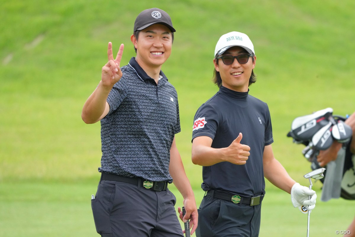 2025年 関西オープンゴルフ選手権競技 2日目 竹山昴成 松本将汰