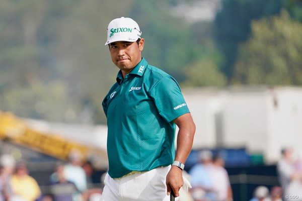 2025年 全米プロゴルフ選手権 2日目 松山英樹 松山英樹は前半インで1つ落として後半へ