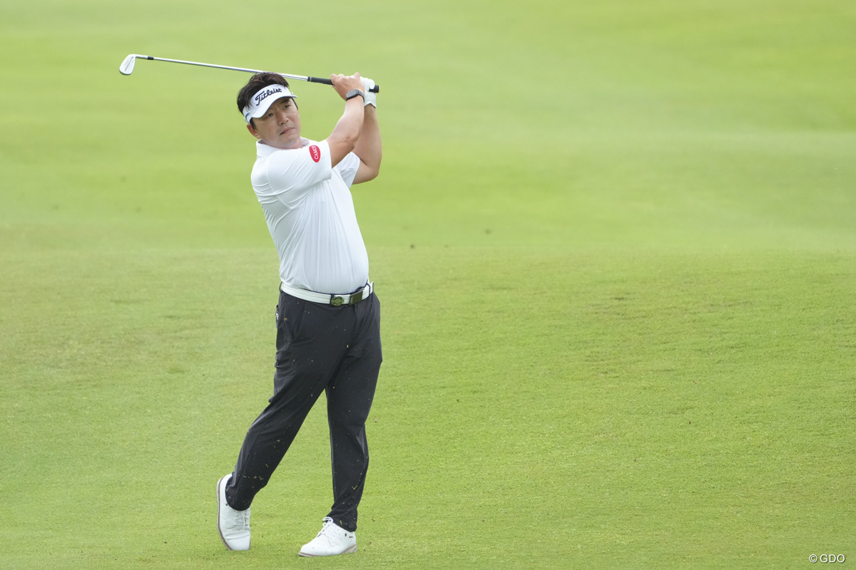 久々の最終日最終組です。 2025年 関西オープンゴルフ選手権競技 3日目 リュー・ヒョヌ