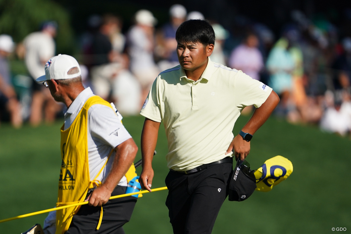 久常涼はムービングデーにオーバーパーをたたいて後退した