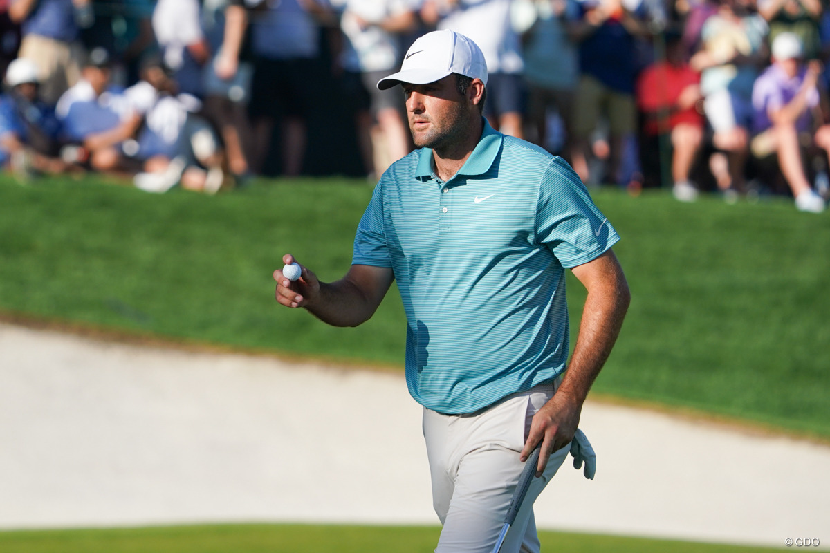 上がり3ホールの難関“グリーンマイル”を2バーディで締めた