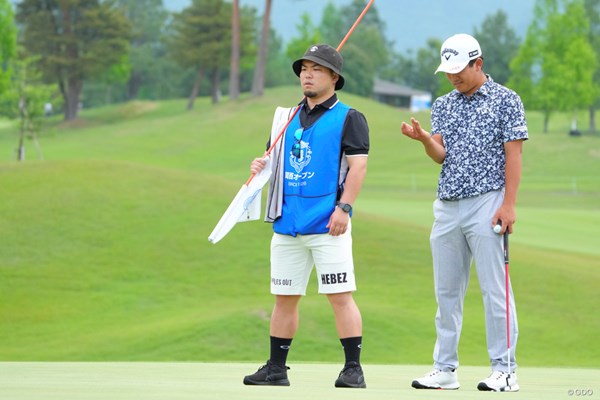 2025年 関西オープンゴルフ選手権競技 最終日 河本力 おい、そろそろどいてくれ…。