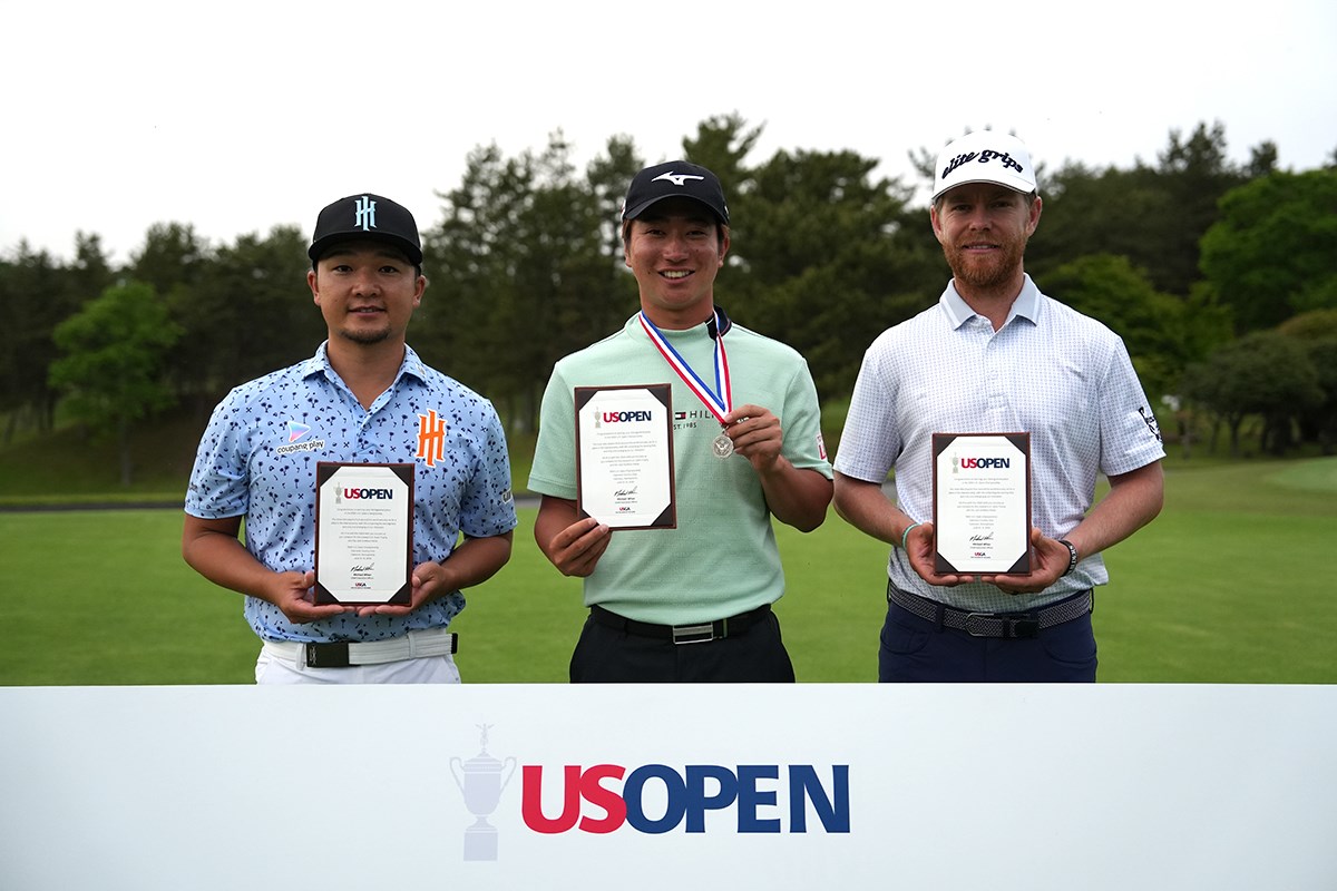 2025年 全米オープン 事前 香妻陣一朗 杉浦悠太 スコット・ビンセント