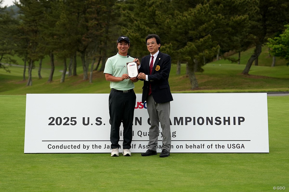 2025年 全米オープン 事前 杉浦悠太