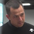 デサントと契約してメジャー2勝を挙げたザンダー・シャウフェレは昨年10月、DISC OSAKAを訪問した（デサント提供）