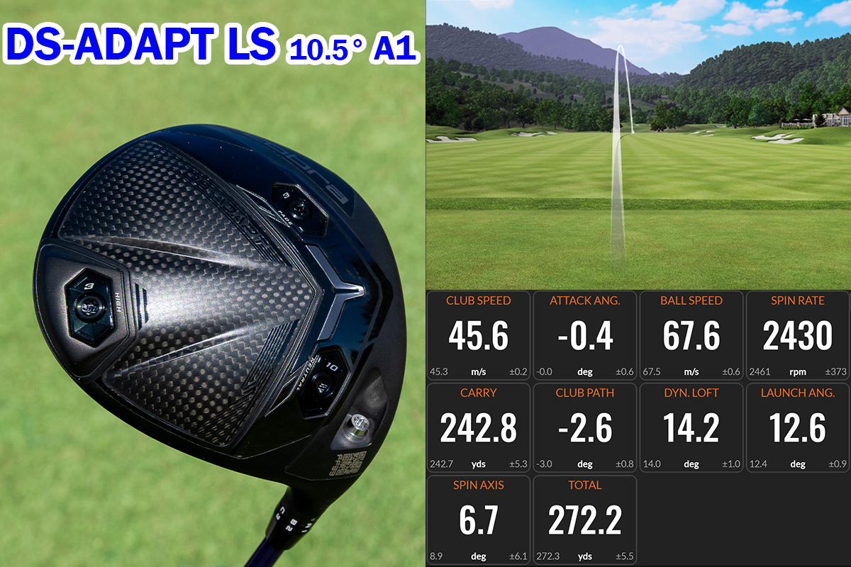 DS-ADAPT」はロフト別でぜひ試してほしい！野仲茂は「LS 10.5度