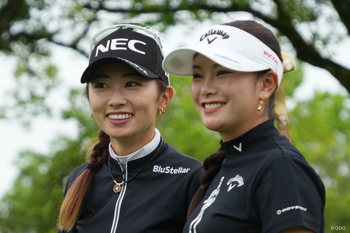 2025年 ブリヂストンレディスオープン 初日 安田祐香 河本結