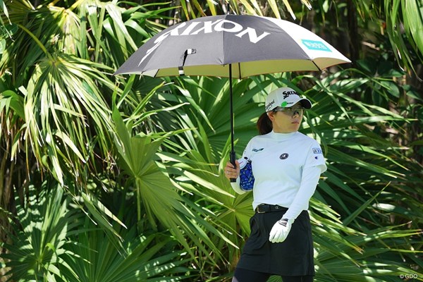 2025年 リビエラマヤオープン 初日 勝みなみ 全米女子オープンへ良い流れを作りたい