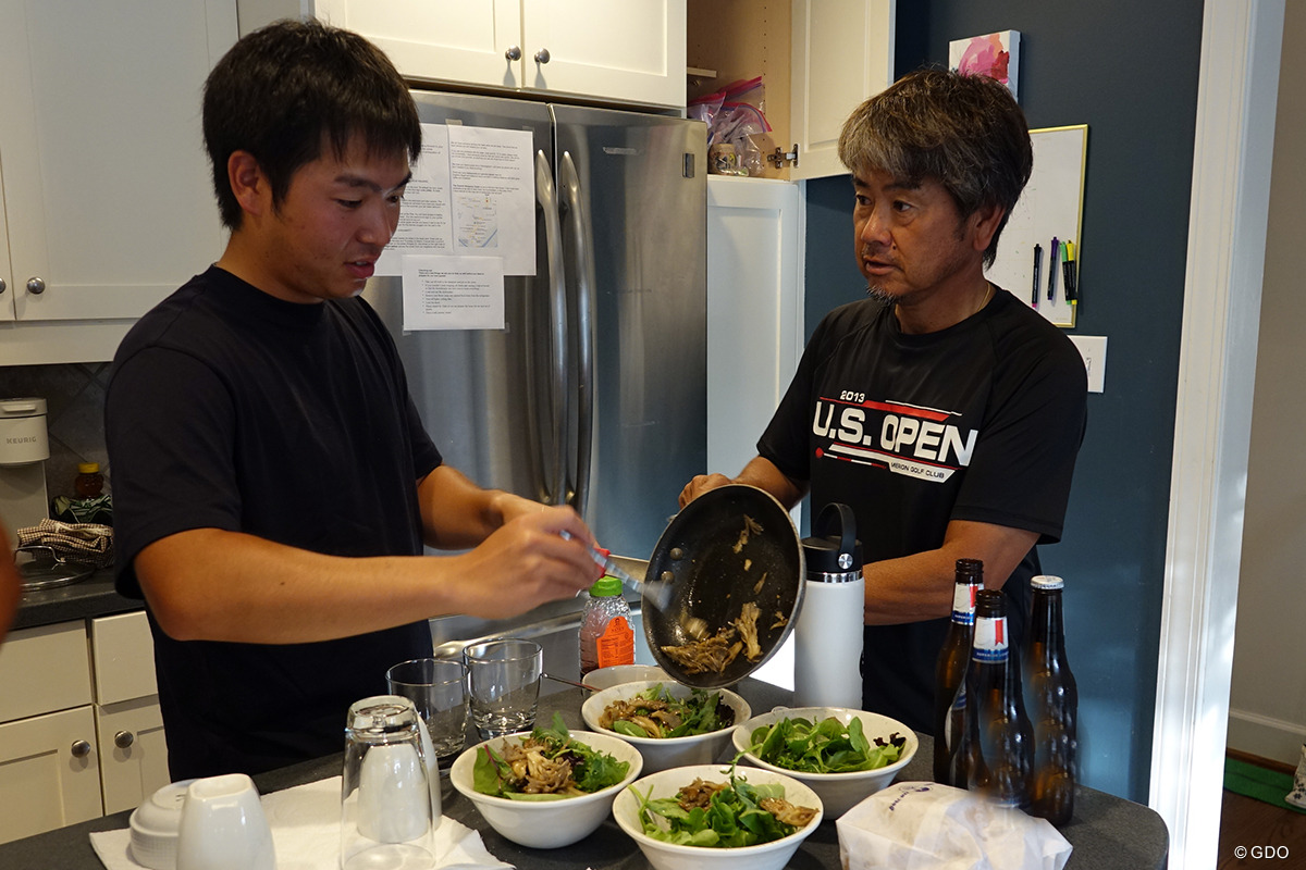 みんなでご飯のしたく 2025年 リージョンズトラディション 4日目 藤田寛之