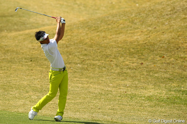 【GDO EYE】プレー中にギャラリーに怒鳴られ困惑する上井邦浩