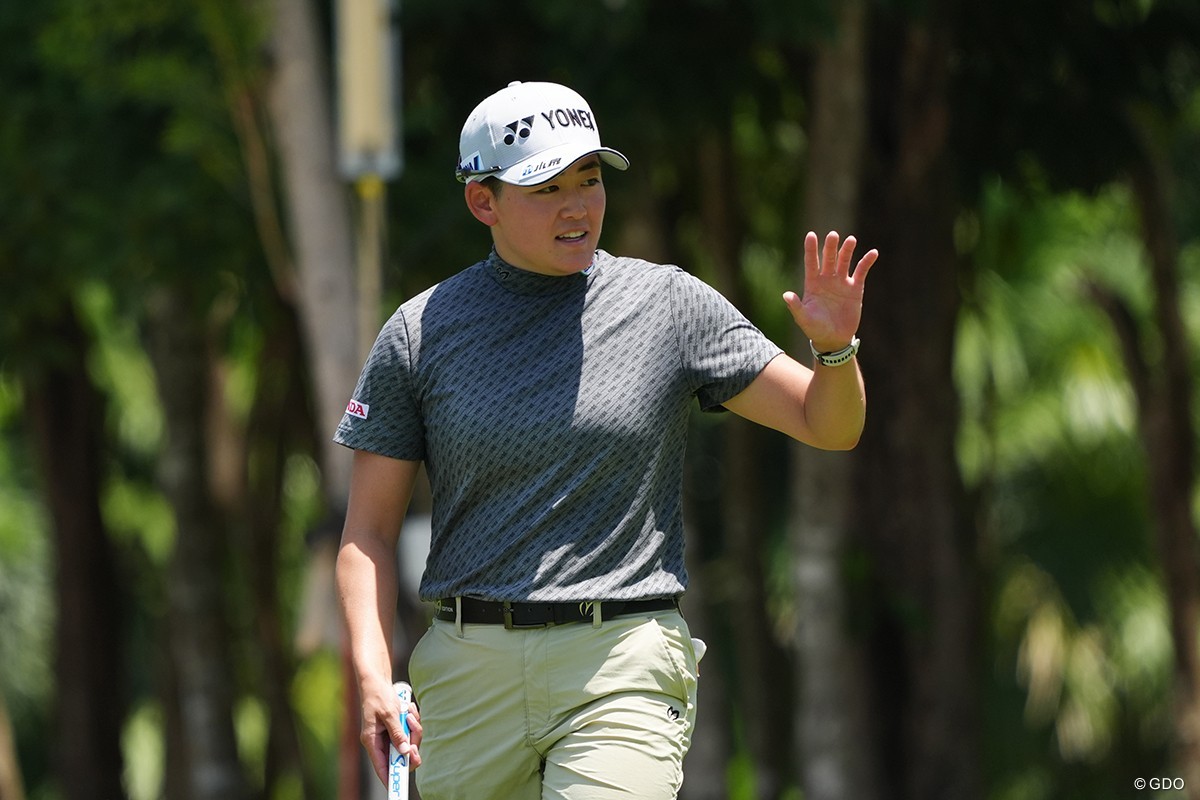 岩井明愛はドタバタでもアンダーパー。今はショットに自信が持てる