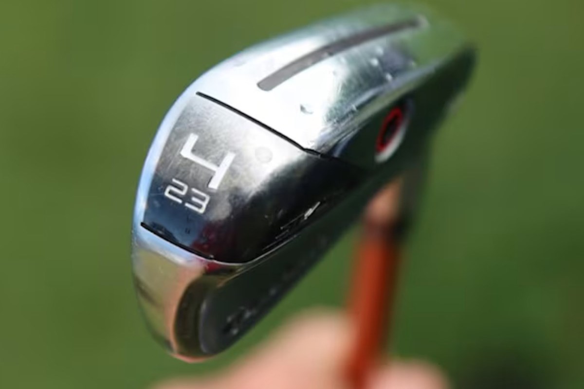 2025年 マイケル・ブロックのクラブ 中空タイプの4I(GolfWRX)
