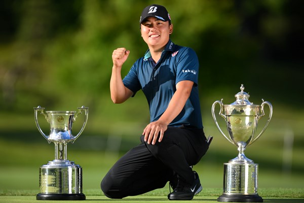 メジャーで初優勝をあげた清水大成(C)JGTOimages