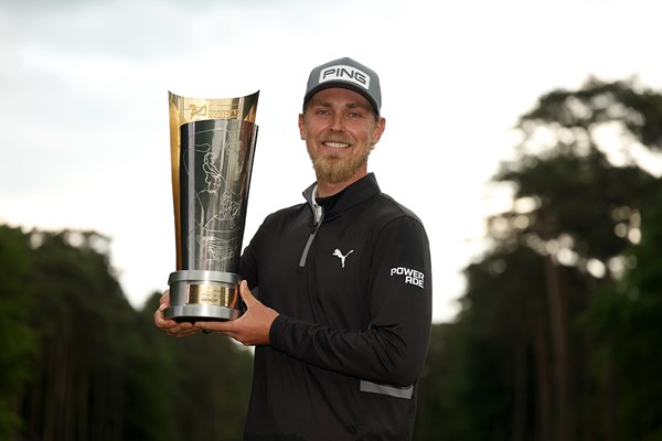 2025年 ソウダルオープン 最終日 クリストファー・レイタン クリストファー・レイタンがツアー初優勝（Luke Walker/Getty Images）