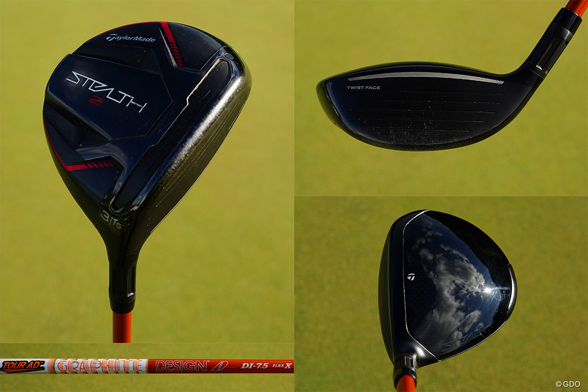プレーオフでも活躍したフェアウェイウッドはテーラーメイド「ステルス2」