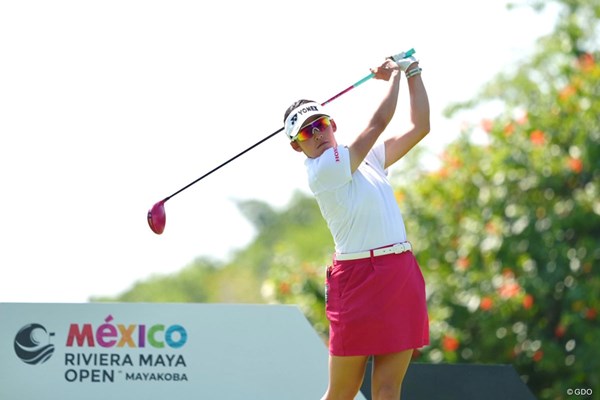 岩井千怜 岩井千怜はメキシコで米女子ツアー初優勝を飾った