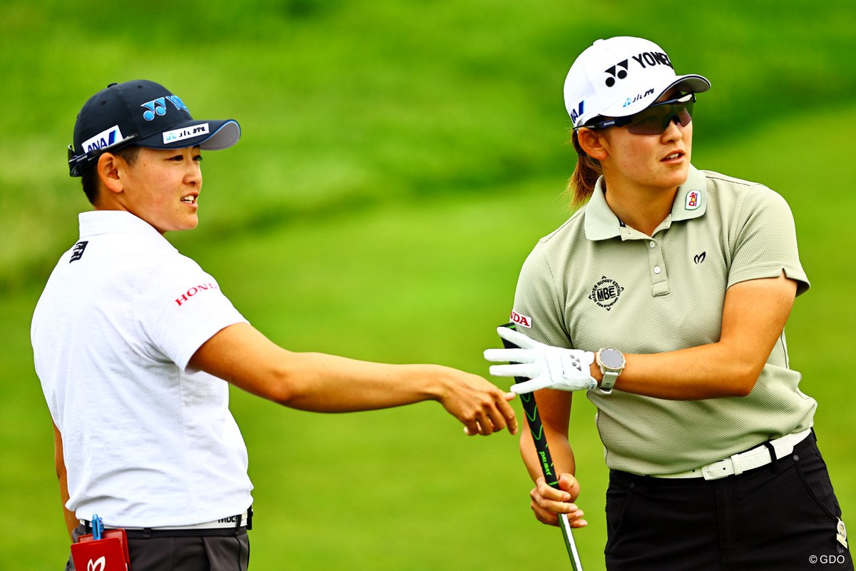 2025年 全米女子オープン presented by アライ 事前 岩井明愛 岩井千怜
