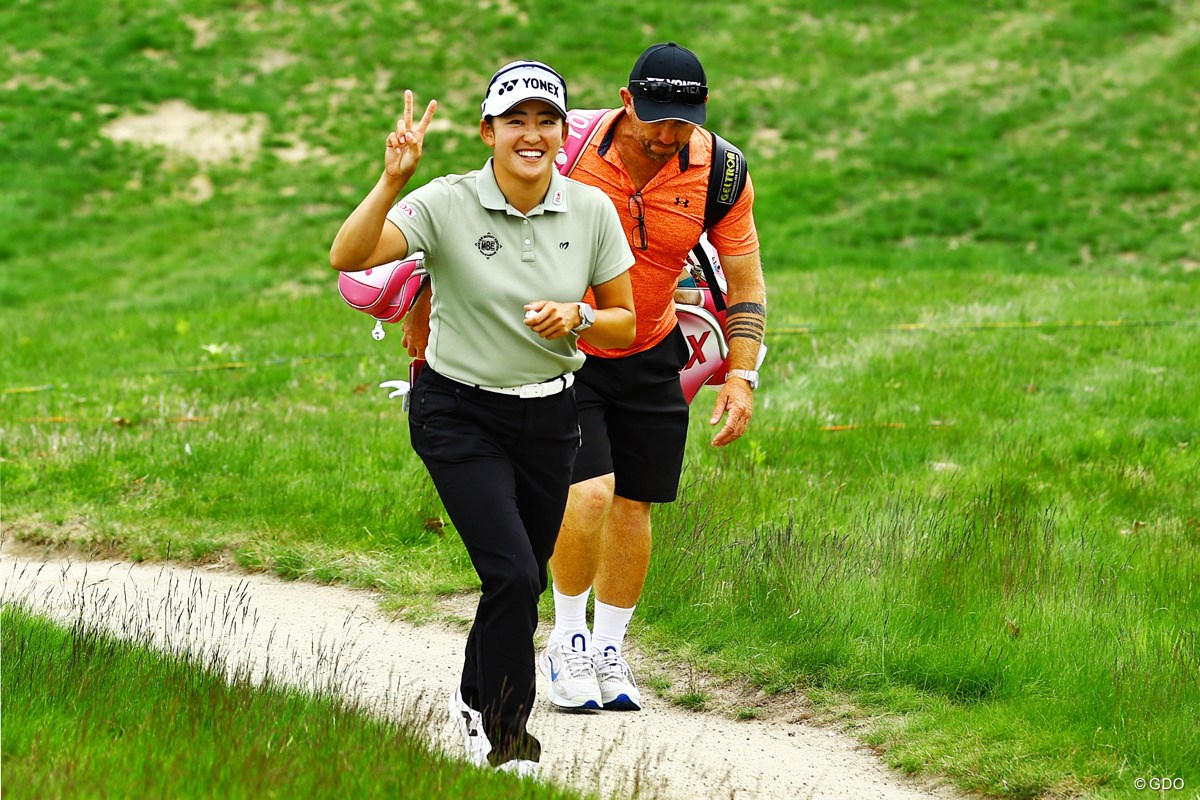 2025年 全米女子オープン presented by アライ 事前 岩井千怜