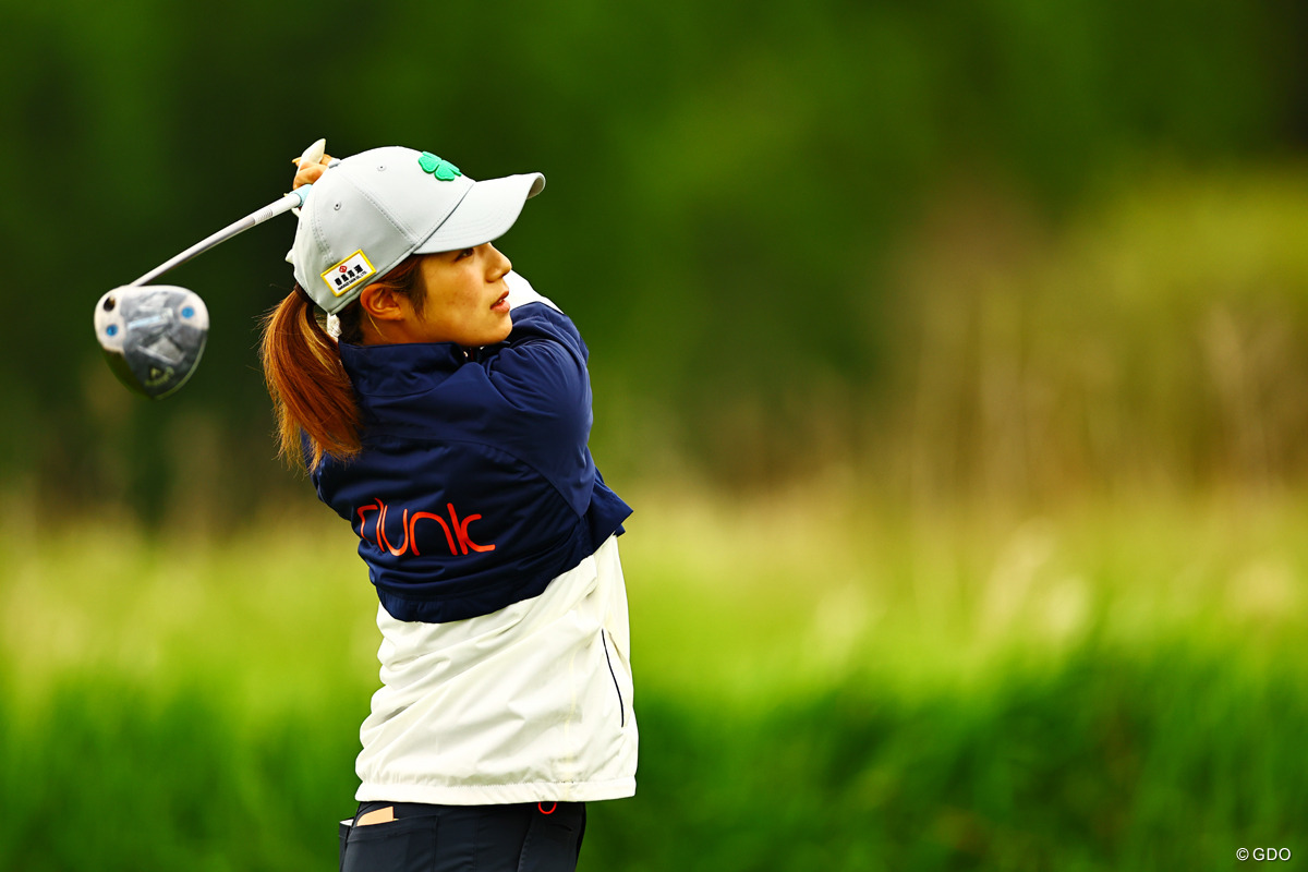 カナダで予選会を受けて待機選手。出られるといいなー 2025年 全米女子オープン presented by アライ 事前 薮田梨花