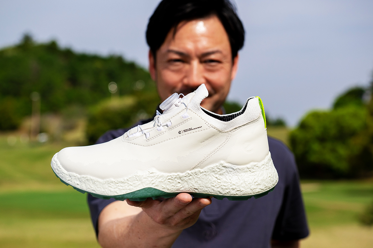 ゴルフシューズ　ecco エコー BIOM H5 BOA バイオム H5 ボア 足首から足裏まで 極上の密着感はまさに“シームレス” エコー