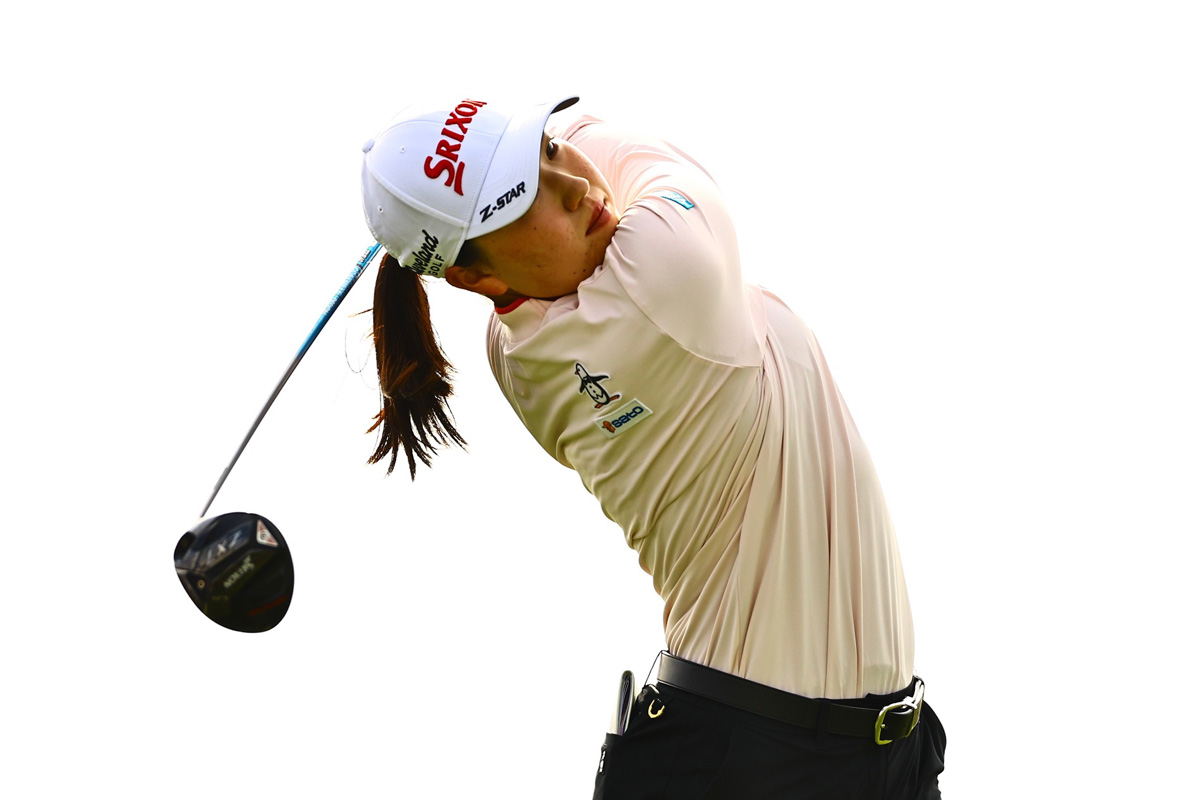 午前スタートから4アンダー「68」をマークした竹田麗央