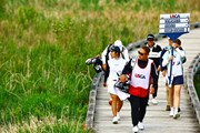 2025年 全米女子オープン presented by アライ 初日 長澤愛羅