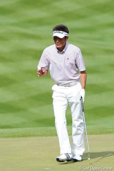 2011年 つるやオープンゴルフトーナメント 初日 河井博大