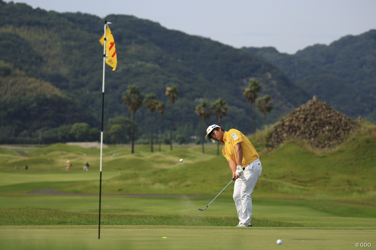 ノリノリ、とはいかなかったが最後はバーディ締め