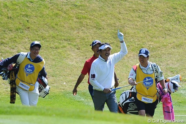 2011年 つるやオープンゴルフトーナメント 初日 広田悟
