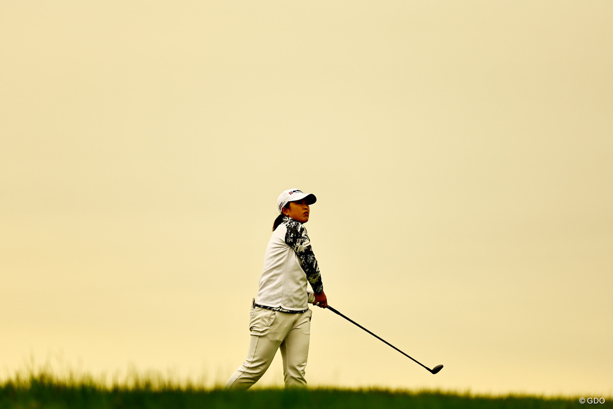 第2ラウンドを「66」で完走