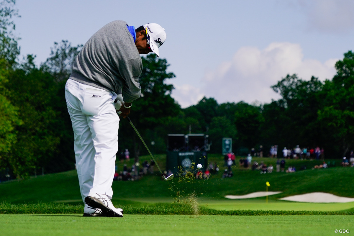 予選2日間と比べてショットの精度は高まってきた