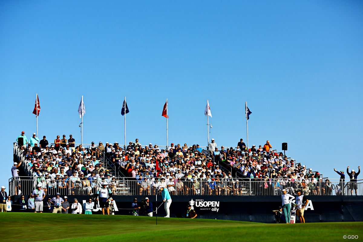 最終組には多くのギャラリー