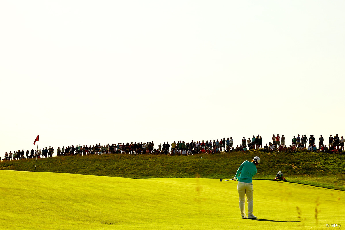 この日はショットに苦戦