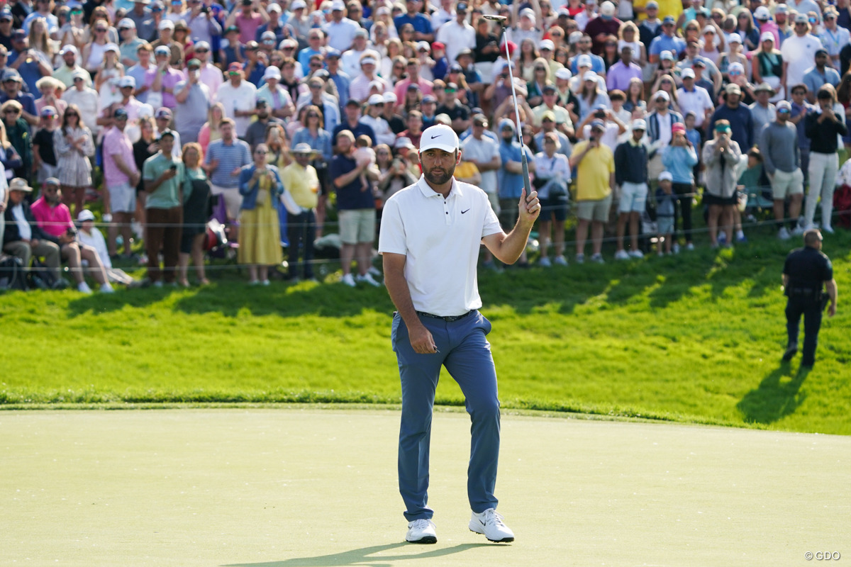 世界ランキング1位のシェフラーが今季3勝目を挙げた