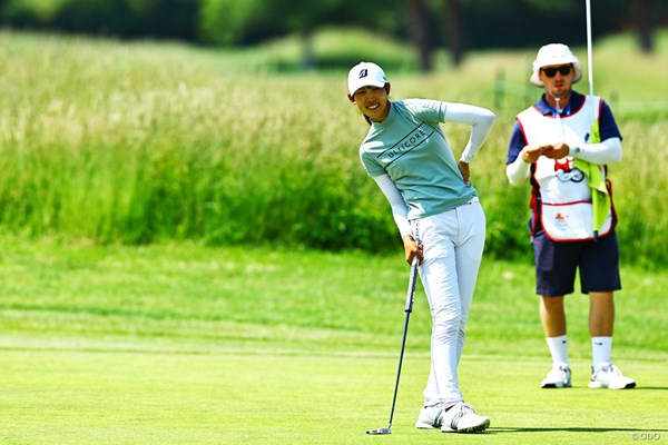 2025年 ショップライトLPGAクラシック 事前 馬場咲希 念願のツアーで戦えている喜びは大きい