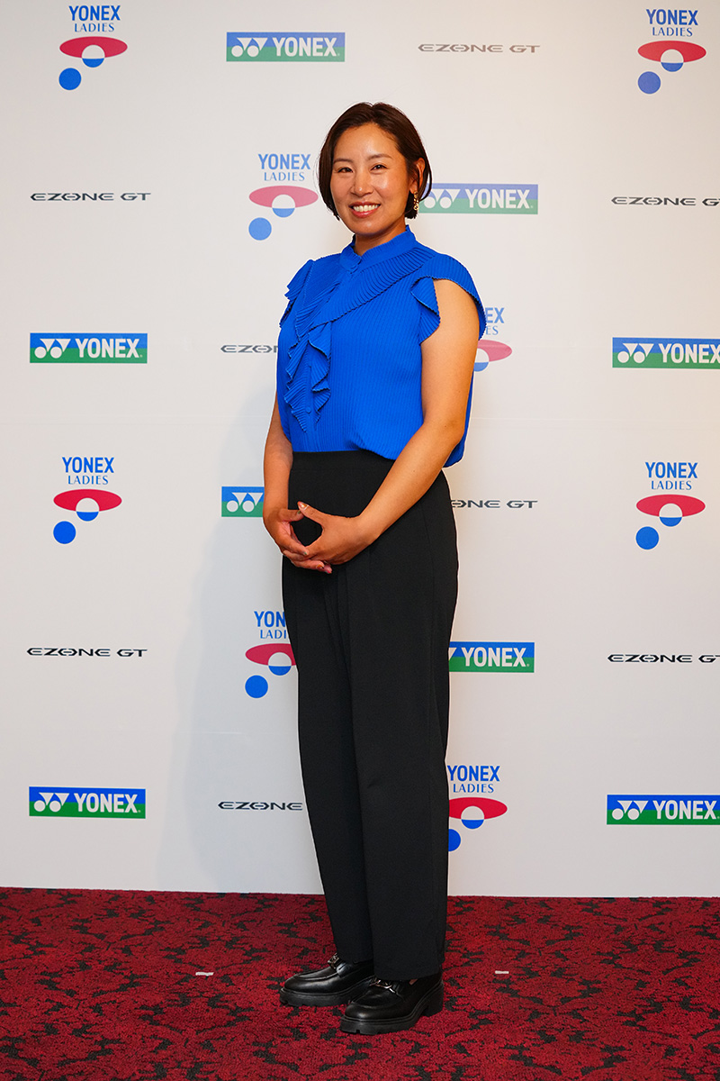 若林舞衣子（提供写真） 2025年 ヨネックスレディスゴルフトーナメント 事前 若林舞衣子