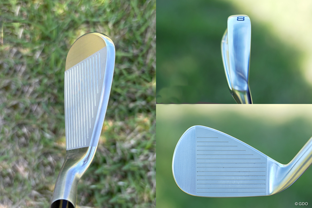 ヘッド長は長めでソールもやや広い