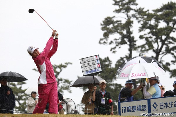 2011年 フジサンケイレディスクラシック 2日目 西山ゆかり