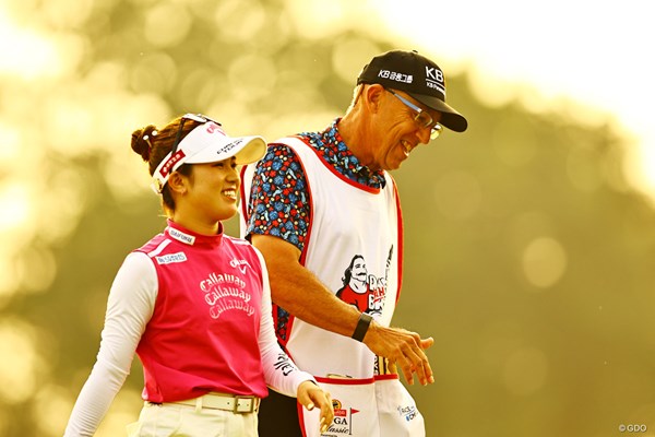 2025年 ショップライトLPGAクラシック 初日 西村優菜 大きく右に曲がるミスが一度もなかった