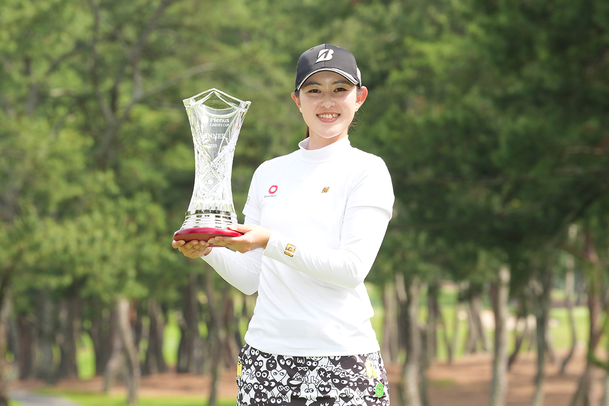 プロ5年目の浜崎未来が下部ツアー初優勝 2打差2位に中村心ら 【国内