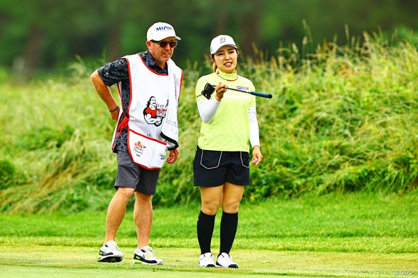2025年 ショップライトLPGAクラシック 2日目 古江彩佳 ボギーなしの5バーディ「66」