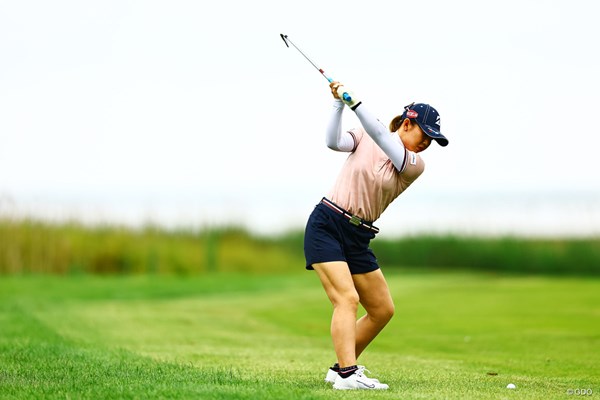 2025年 ショップライトLPGAクラシック 2日目 吉田優利 最終日はショットの精度がカギ