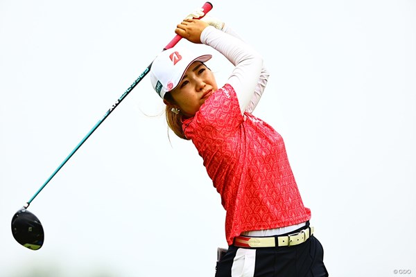 2025年 ショップライトLPGAクラシック 3日目 古江彩佳 今季初勝利を目指す古江彩佳が好位置をキープしてハーフターン