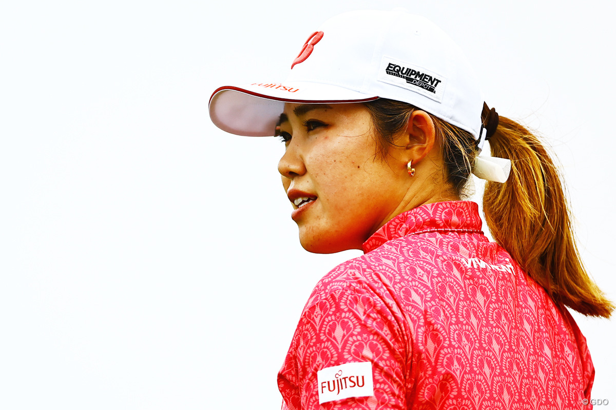 昨年2位の古江彩佳はことしも優勝に届かなかった