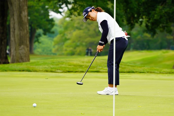 2025年 マイヤーLPGAクラシック 事前 畑岡奈紗 例年よりグリーンは硬い印象