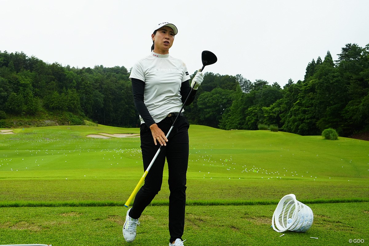 2025年 宮里藍 サントリーレディスオープンゴルフトーナメント 事前 木戸愛