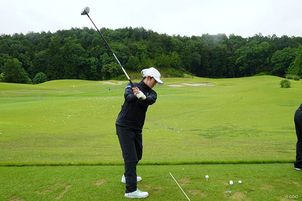 2025年 宮里藍 サントリーレディスオープンゴルフトーナメント 事前 稲見萌寧 アッタス新シャフトをテストした稲見萌寧