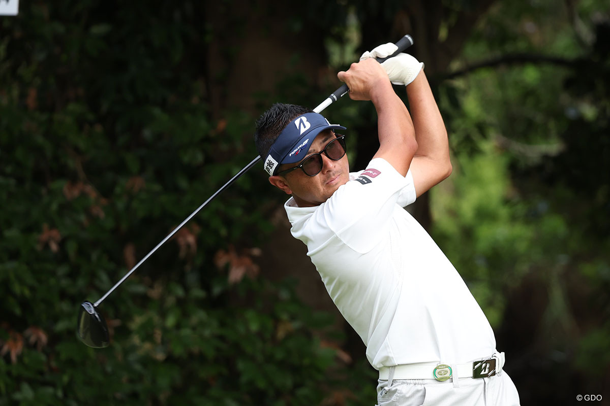 首位に2打差の好スタートを切った片岡大育 ※撮影は2024年「KBCオーガスタ」