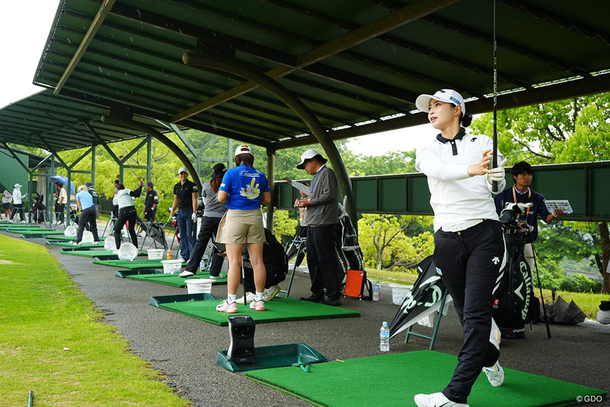 2025年 宮里藍 サントリーレディスオープンゴルフトーナメント 事前 柏原明日架